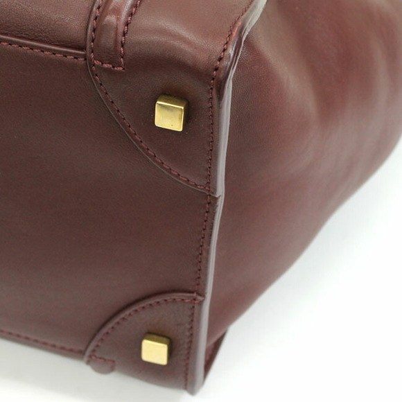 Celine Luggage Mini Shopper Handbag Purple - Picture 7 of 13